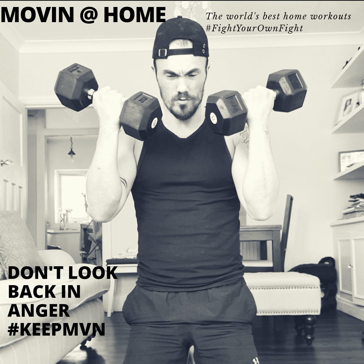 Don't look back in anger... Just get it done 🔥 #beatMS #multiplesclerosis #FightYourOwnFight #keepmvn #motivation #fitness #fitfam #health #ms