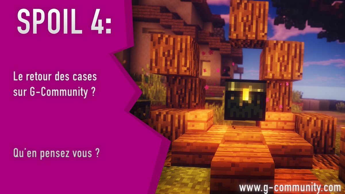 GCommunityMC's tweet photo. Spoil #4 ! 🥳

➡️ https://t.co/chqc32xkXV https://t.co/STH5vQV0Kf