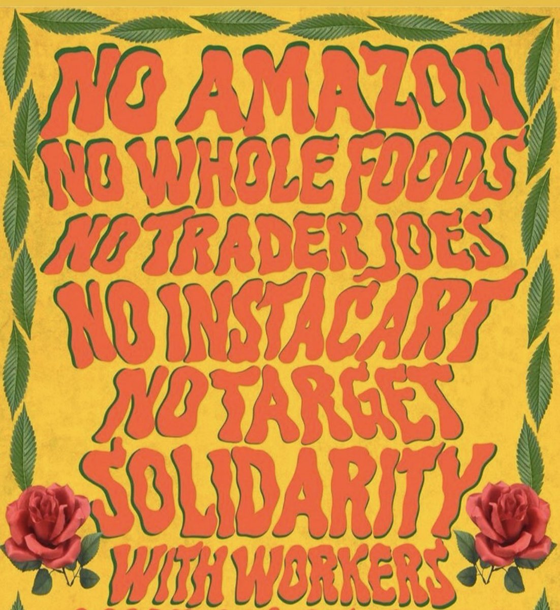 Hey <a href="/JeffBezos/">Jeff Bezos</a> - we see you. Do the right thing and look after your workers while they look after everyone else during covid. Make yourself the richest man in the world who is ALSO ethical and good. <a href="/amazon/">Amazon</a> <a href="/WholeFoods/">Whole Foods Market</a> <a href="/traderjoes/">traderjoes</a> <a href="/Instacart/">Instacart</a> <a href="/Target/">Target</a> #maydayeveryday #BoycottAmazon