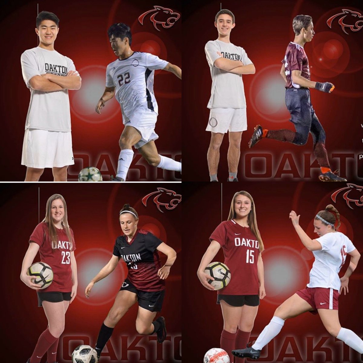 OaktonHS's tweet photo. Excited to celebrate our senior spotlight athletes this week! You will be missed, but we know the future is very bright! 💛 @oaktonathletics #ohstogether https://t.co/oEYXCBQvLM