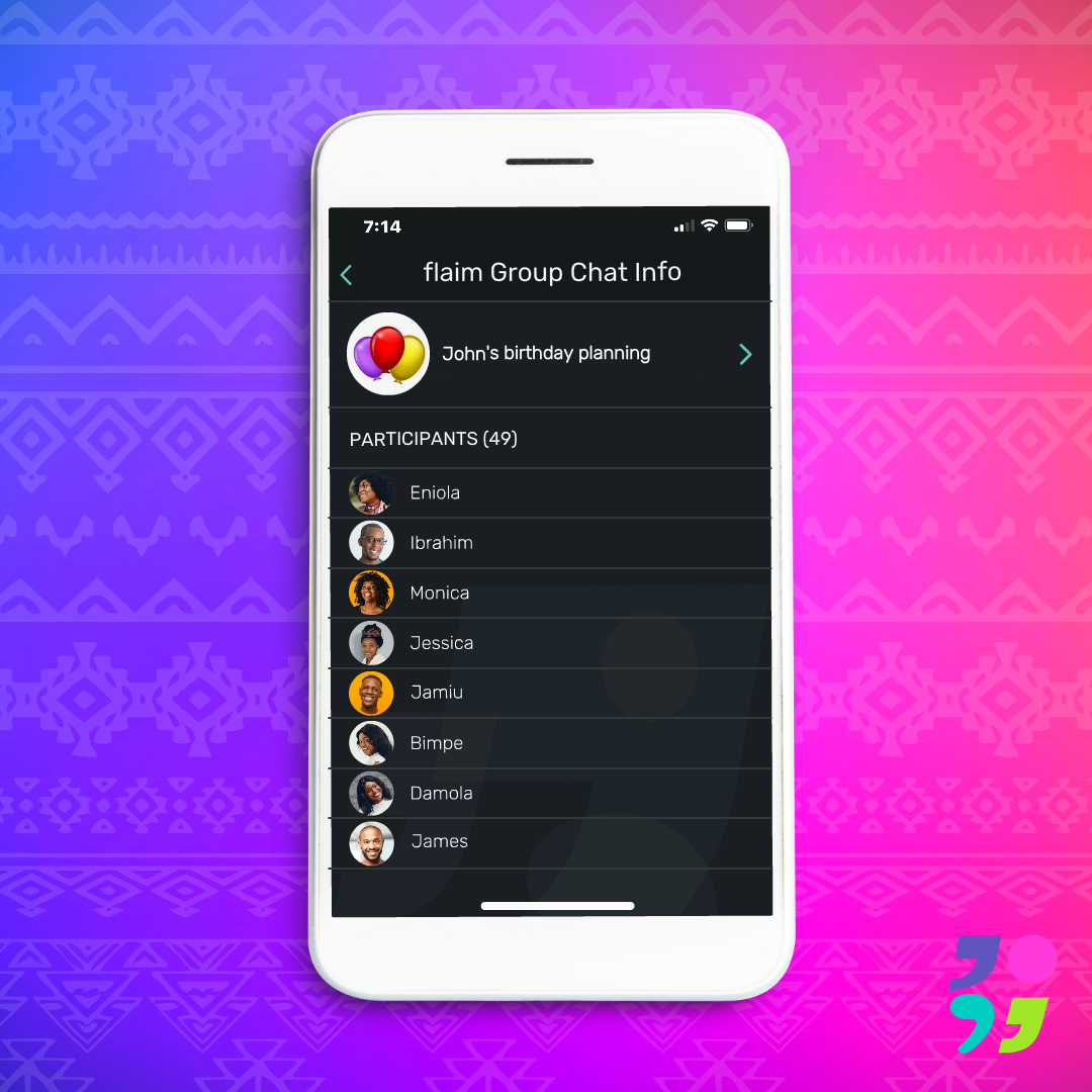 flaimapp's tweet photo. Do you have a lot of friends who live around the world?🌍⠀
flaim group chat feature lets you add up to 50 friends into a chat at once! 🙌⠀
⠀
Stay connected and share the moments that matter most!🤩⠀

#flaim #flaimapp #sharingisrewarding #theappthatgivesback #mobileapp https://t.co/248IhuT5LE