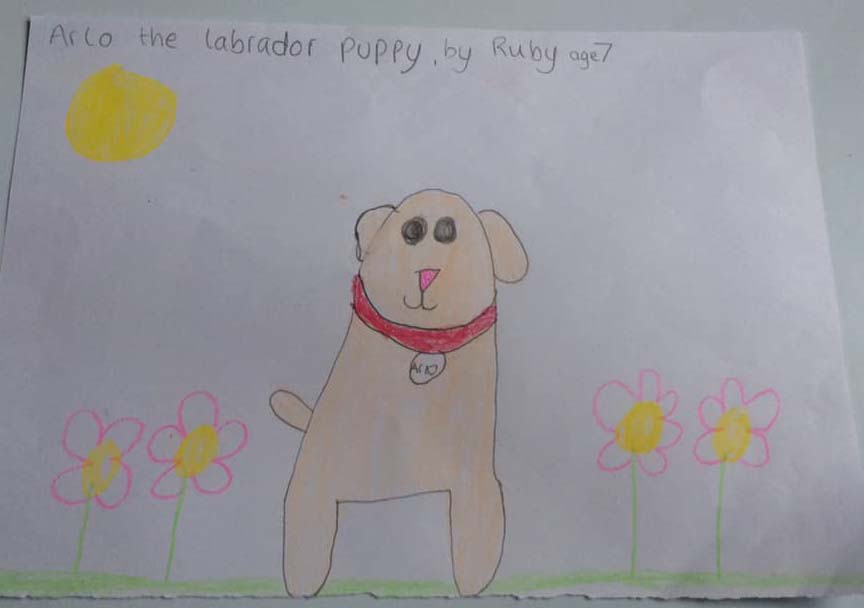 greatyarmouthbc's tweet photo. Why not spend the weeked getting #creative with the kids for our #GYTogether #campaign?
This brilliant #drawing is of Arlo the #Labrador, by Ruby age 7. πΆ
Join our group to submit your entries: https://t.co/dhNxj8Su3q
We look forward to seeing them! π¨ #Pets #Art https://t.co/7JMndEpwz6