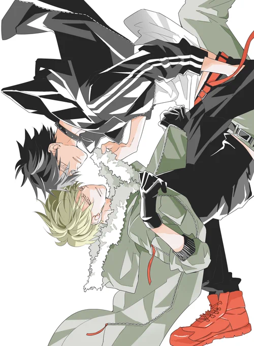 扉の着色過程が断片的に残っておったパキッとしたアニメ塗りに近い塗りです。シンプルに塗っていったまんまなので、完成形より色味がクリアー。これはこれで好きでした完成原稿はさらにテクスチャかけたりキラキラさせてちょっと少女漫画チックにしてます。 