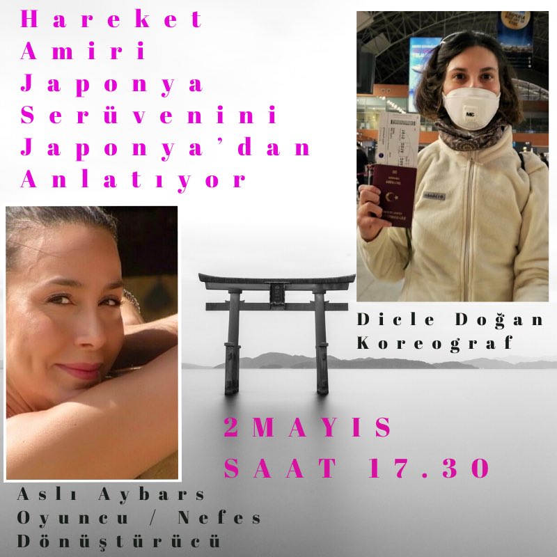 asliaybars's tweet photo. 14 Martta İstanbul’dan Japonya’ya yürümek üzere çıkan 1200 Km yol’u  tek başına yürüyüp ülkesine dönemeyip hala Japonya’da olan canım Dicle Doğan @hareketamiri saat 17.30’da konuğum olacak 🌸Biran evvel saat 17.30 olsun
#yol #yolculuk #japonya #tekbaşına #yuruyerekseyahat #japan https://t.co/g0S3H1XdA6