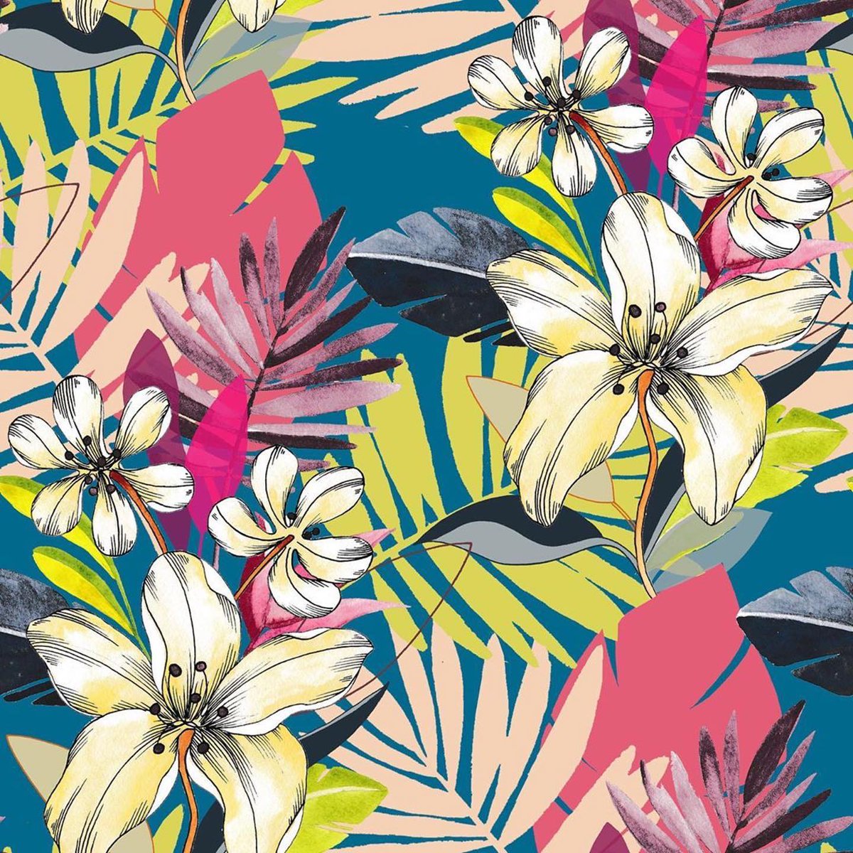 patternbank's tweet photo. New Vivid Tropics print for @patternbank featuring layers of water colour painted and illustrated motifs. https://t.co/4FbPbIql0t
#newonpatternbank #patternbank #printandpattern #surfacepattern #textilepattern #textiledesign #printtrends #patterntrends https://t.co/BAyoega5vi