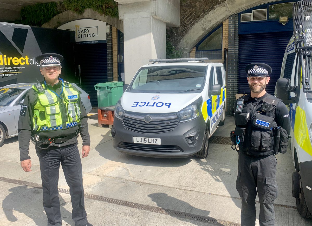 BTPFry's tweet photo. I’m out and about again this weekend visiting officers on the front line! 

You’re doing a fantastic job in keeping us all safe! https://t.co/Sp3pcOGUja