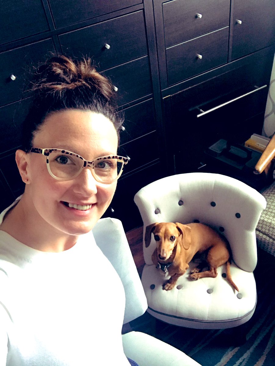 All ready to go! Joining #RISExLive today From NS Canada 🇨🇦 - obviously w/matching chairs 🪑 🐾