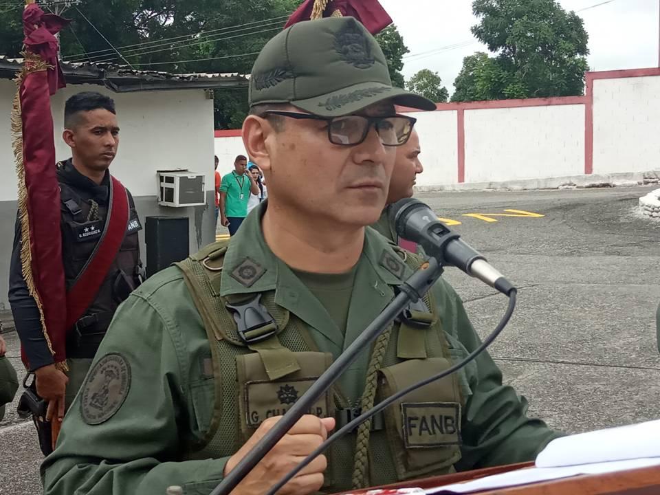 JoseColinaP's tweet photo. Este es el General de Brigada de la GN Gherson Chacon Paz, responsable de la masacre de Guanare, donde asesinaron a 46 reclusos. https://t.co/mk2FCZc8H7