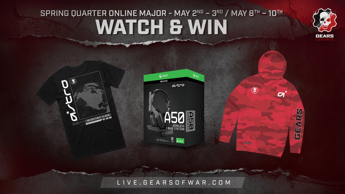 Gears Esports (@gearsesports) on Twitter photo Got your eye on these <a href="/ASTROGaming/">ASTRO Gaming</a> goodies?
Raffle Quests coming up shortly at live.gearsofwar.com 👀 Got your eye on these <a href="/ASTROGaming/">ASTRO Gaming</a> goodies?
Raffle Quests coming up shortly at live.gearsofwar.com 👀