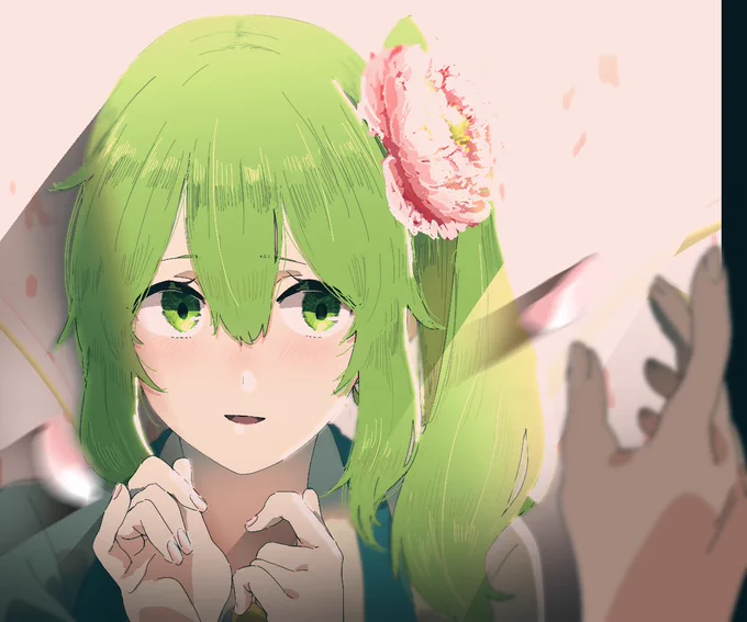 芍薬と妖精 