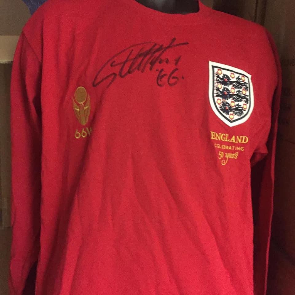 MattyMaltbyX11's tweet photo. This little number just arrived! Will look the nuts framed along side Jordies shirts when I get them all done! #HappyCharity #HappyMatty love it. https://t.co/F92GJ7WSq6
