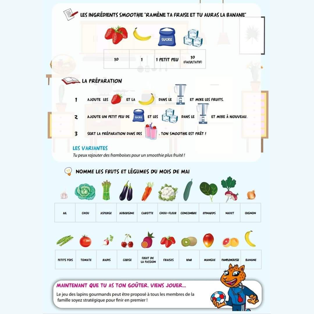 LHBC_Lorient's tweet photo. 🤾‍♀️ Ce week-end Handy vous propose un goûter vitaminé 🍓🥕 et un activité à réaliser en famille! 👨‍👩‍👧‍👦 

Le confinement a eu raison de notre acteur, Malo, il est en grève,  pas de vidéo ce week-end ! 

Fédération Française de Handball

#lesapresmidishandy
#handball
#lhbc
#ffhb https://t.co/sUtprtCiIx
