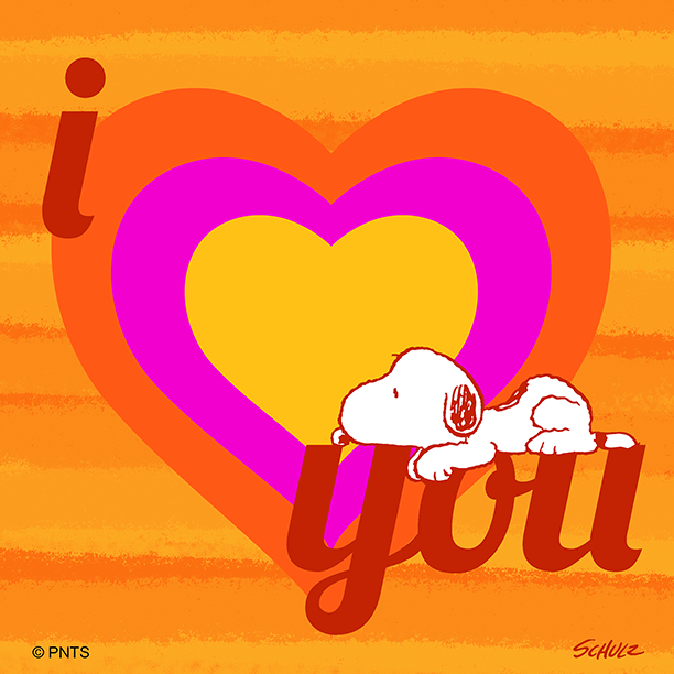 Snoopy's tweet photo. Tell someone you love them today. https://t.co/9OTUblKMYu
