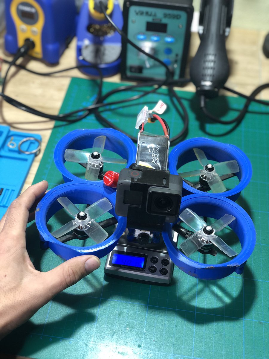 lougedo's tweet photo. @TeenyWeeny_01 @K8sSolM8 @GoPro You don’t have a clue man! This are FPV drones, we made them, nothing to do with DJI. We are now making them even smaller, by dissembling the @Gopro out of the case, leaving only the motherboard and the sensor. 
This flights are always going to be fully manual control, not DJI! https://t.co/bsCgFbMest