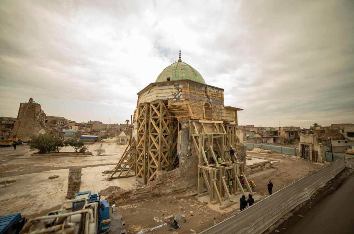 ICCPMembership's tweet photo. UNESCO continues reconstruction of Al-Nouri Mosque in Mosul
https://t.co/eXJlb65CIp
#constructionnews #constructionME #constructionIraq https://t.co/o7yzfXjHIA