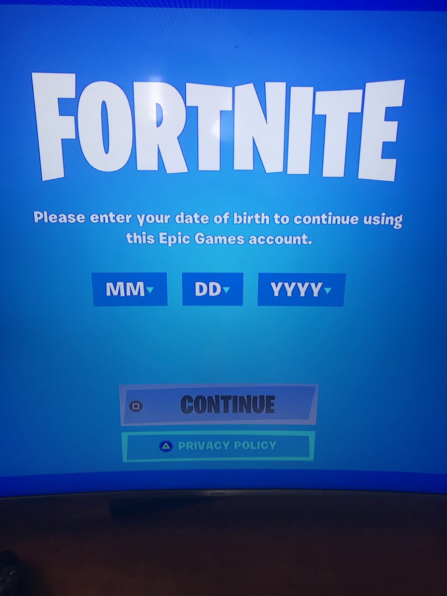 robbfred's tweet image. I am unable to enter my birthday and login