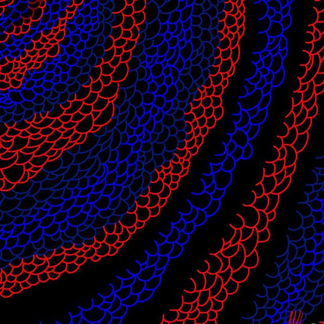 Sube el brillo y aléjate un poco de la pantalla. Probablemente notes que el color rojo sobresale unos milímetros por encima del azul, como si las imágenes tuvieran 3 dimensiones...