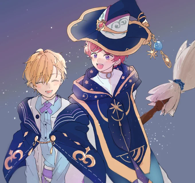 二人乗りって仲良しみたい (※イベスト)
#まほやく_FA 