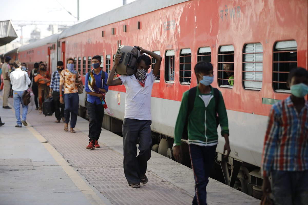 More Shramik Express trains running today from Gujarat; here are the  announcements | DeshGujarat