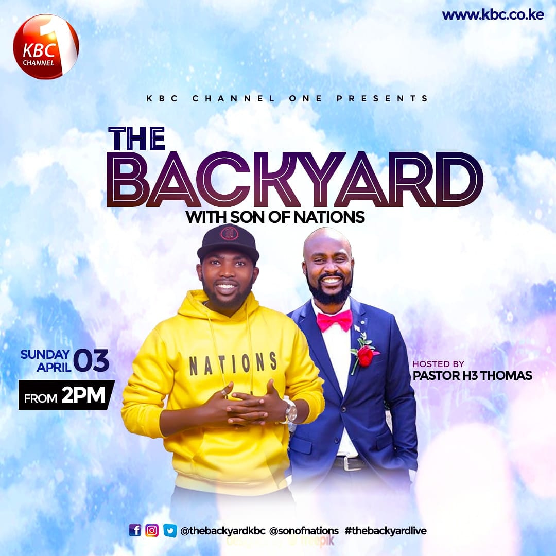 ItsJayFontana's tweet photo. Join @SONOFNATIONS & yours truly this Sunday @TheBackyardKbc #TVShow on @KBCChannel1 from 2pm - 330pm and let's fellowship together as we vibe on the #NewNormal.
#TheLivingWord, 🔥 🔥 🔥 #GospelMusic,
#JesusChrist #SundayService #NationsConnect https://t.co/D5RHwdC6wd
