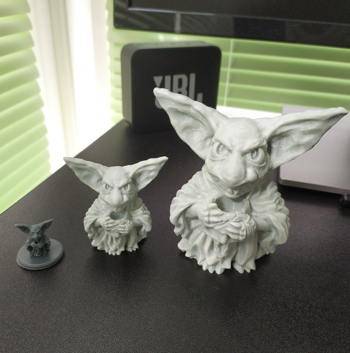 Yog_3D's tweet photo. Baby goblin 3d print FDM and lcd. Free on my thingiverse
#miniatures #goblin #baby #babyyoda #lcd #resin #sirius #fdm #ultimaker #zbrush #fdplast #3dmaker #fantasy #dnd #dndminiatures #dnd5e #dungeonsanddragons #dndart #figurine #3dprint #3dprinting #tabletop #rpg #3dprinted https://t.co/tQ6l7CiMFE