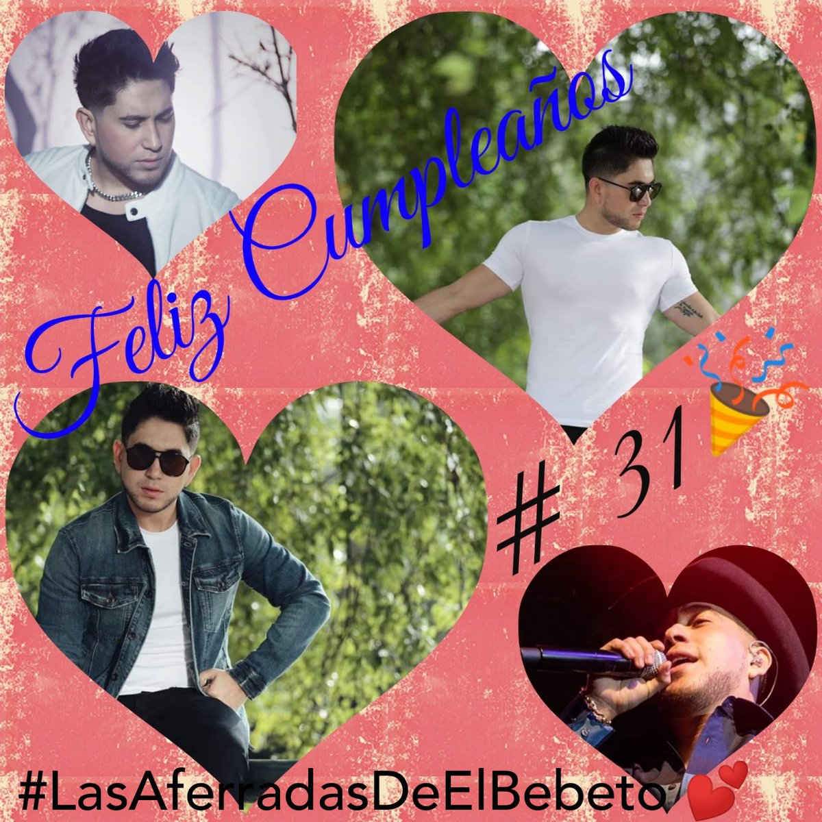 LindiisM's tweet photo. 🎊😍 Felices 31 🥰 @El_Bebeto 🎂🥂🎊 muchas felicidades Carlos que te la pases increíble en tu día ♥️🎁dtb y que cumplas muchos más🎊😘

#HappyBirthday31 🥳
#LoveYou 💓
@aferradasdebbto 😘 https://t.co/MHRHBxJYwR
