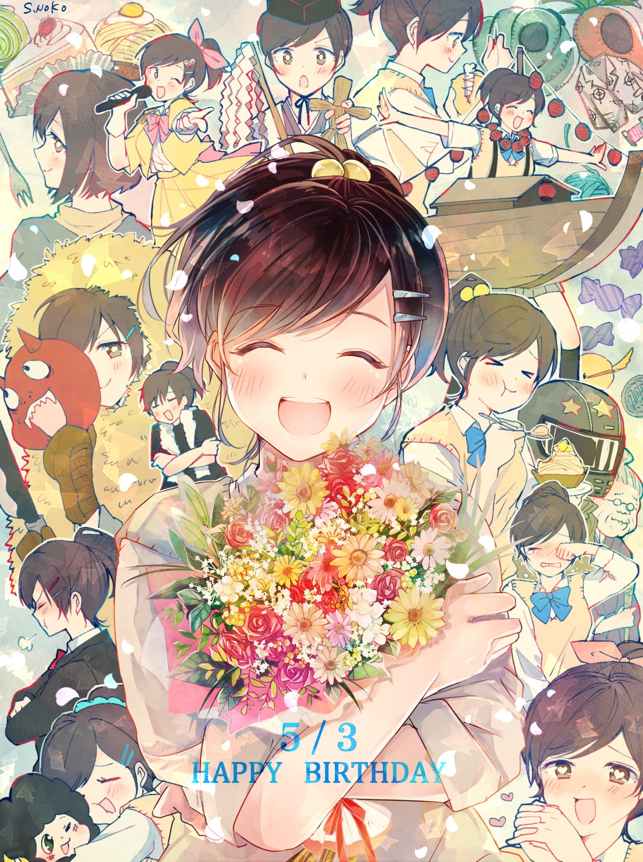 皐月のこ ハル誕生日おめでとう 大好きよ 三浦ハル誕生祭 T Co Eu6olihs3i Twitter