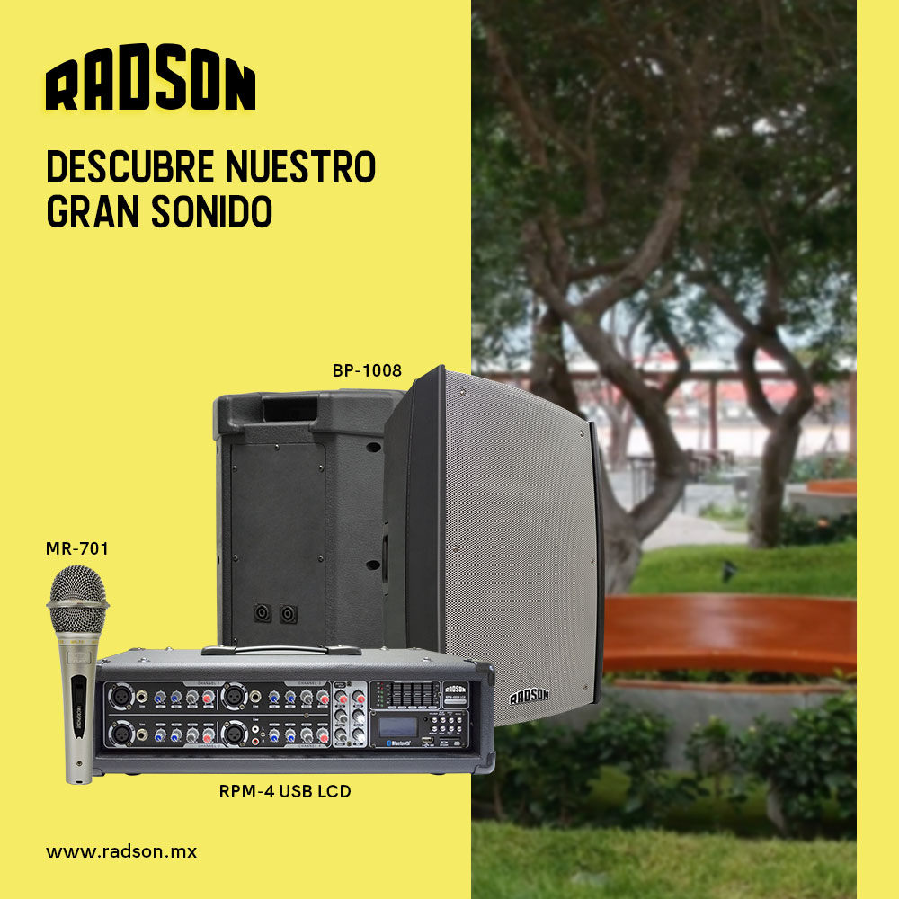 RadsonAudio's tweet image. ENTRA A NUESTRA PÁGINA 
radson.mx 
Conoce nuestra variedad de productos y compra en línea
#Radson #AudioProfesional #QueSeEscuche #Variedad #GranSonido