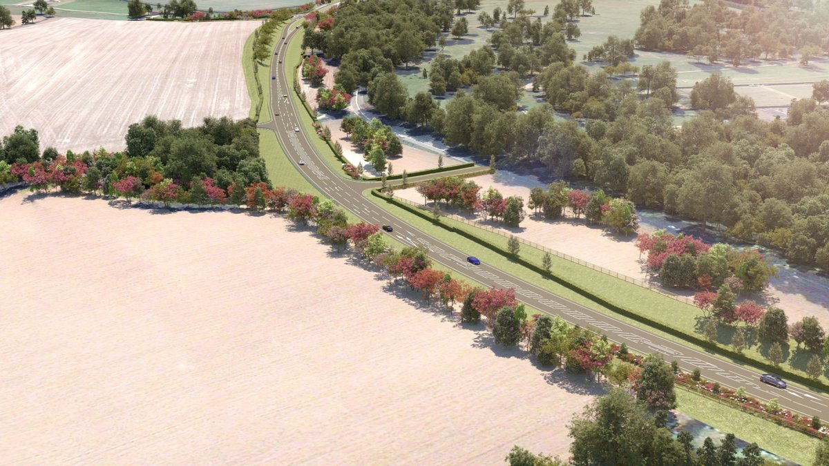 Herts_Highways's tweet photo. Construction is due to start on the final phase of the #A602 Improvement Scheme #Watton-At-Stone to #Tonwell in summer 2020. For more information on changes being made to the road, please see our information leaflet: https://t.co/rocSskbXDY https://t.co/Ql8lJOC5Dk
