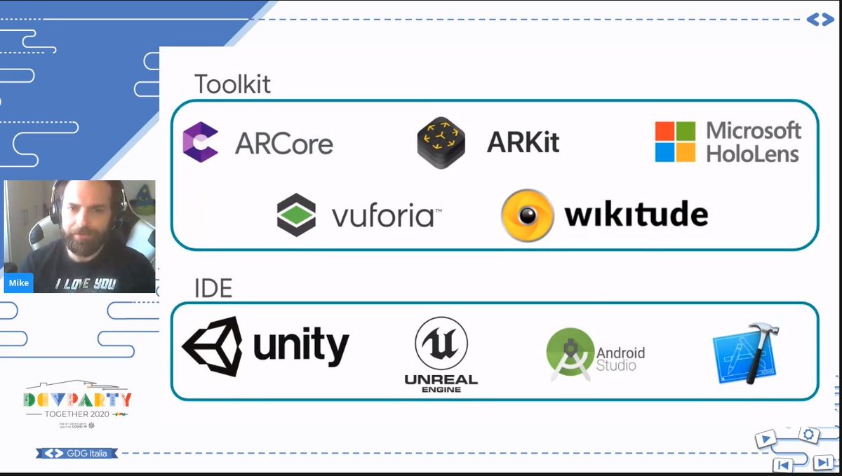 paolorotolo's tweet photo. Learn about Mixed Reality Age with @mik3lantoni0 at #DevPartyTogether: https://t.co/5SoXKjZUQy https://t.co/zmyWedJ1kH