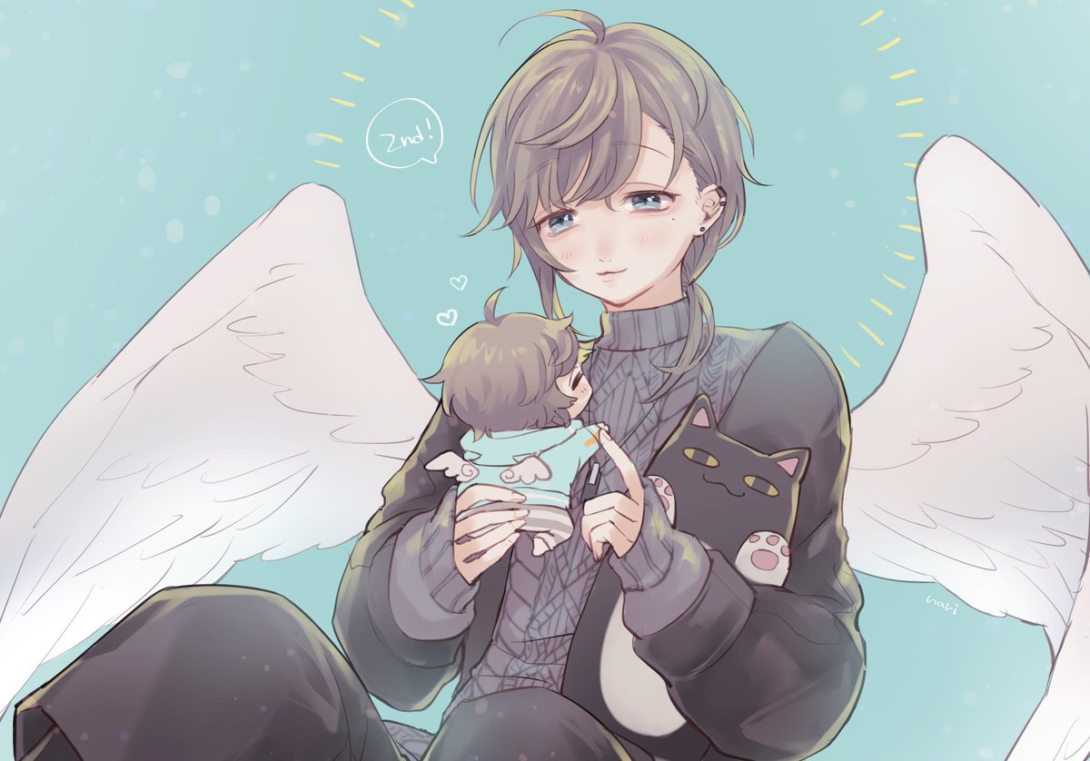nanimono_v's tweet photo. #叶くん二周年 #かな絵
こんなに大きくなりました。
おめでとうございます！次は三周年だ〜！ https://t.co/TMEbCYvGD7