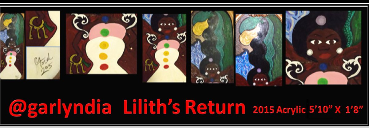Garlyndia's tweet photo. #2FacesOfLilith #LilithsReturn Now it makes sense why Lilith (Adam's first wife) was so pissed. Eve could neva. Try as she might.. #TriedIt https://t.co/xXTgUtCdN9