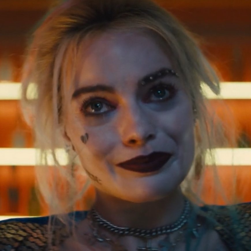 You can't tell me that Margot Robbie doesn't put her heart into playing Harley Quinn
