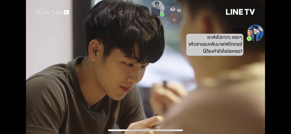 gifezee's tweet photo. #ENOFLOVEep8  #กลรักรุ่นพี่ #วีมาร์ค  แงงเขินน่ารักมาก☺️☺️ https://t.co/0HaklMFMBw