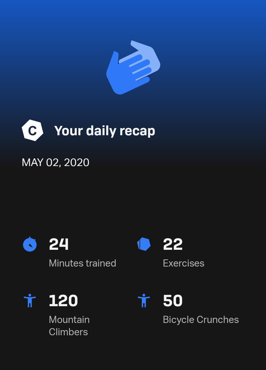 IzzyWafi's tweet photo. Done #StayAtHomeWorkout #Freeletics Session 30
Inclusive 50 burpees dlm session ni.
Hopefully boleh tido lena tonite.
#ComebackStrongerAndBetter #Misi32 https://t.co/Ad8husGV7l