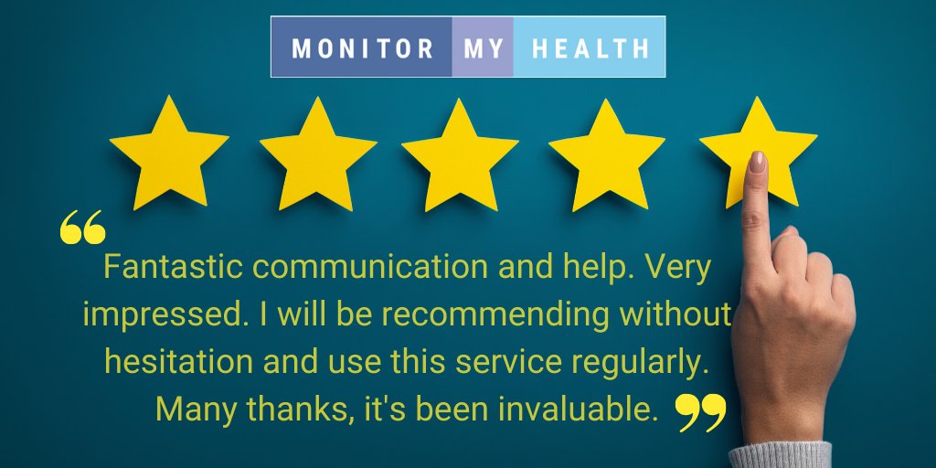 Monitor My Health (@mmhlabuk) on Twitter photo We pride ourselves on providing a great customer service and experience, so it's been lovely to read some of the reviews we've been getting recently on <a href="/Trustpilot/">Trustpilot</a> uk.trustpilot.com/review/monitor⦠#CustomerService #CustomerExperience #homehealth We pride ourselves on providing a great customer service and experience, so it's been lovely to read some of the reviews we've been getting recently on <a href="/Trustpilot/">Trustpilot</a> uk.trustpilot.com/review/monitor⦠#CustomerService #CustomerExperience #homehealth
