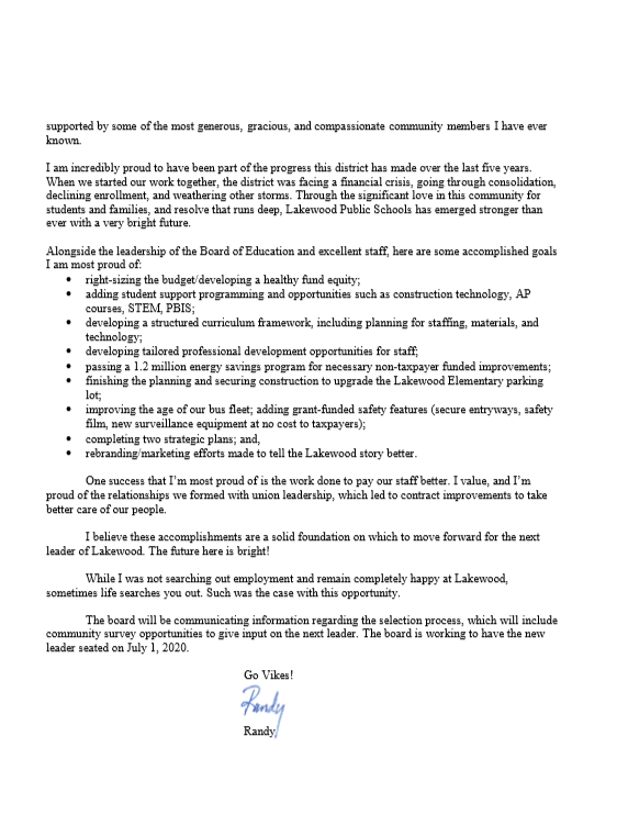 District updates/personal news. Part of this was tough to write <a href="/wackywoodiez/">LHS Student Section</a>. 😭