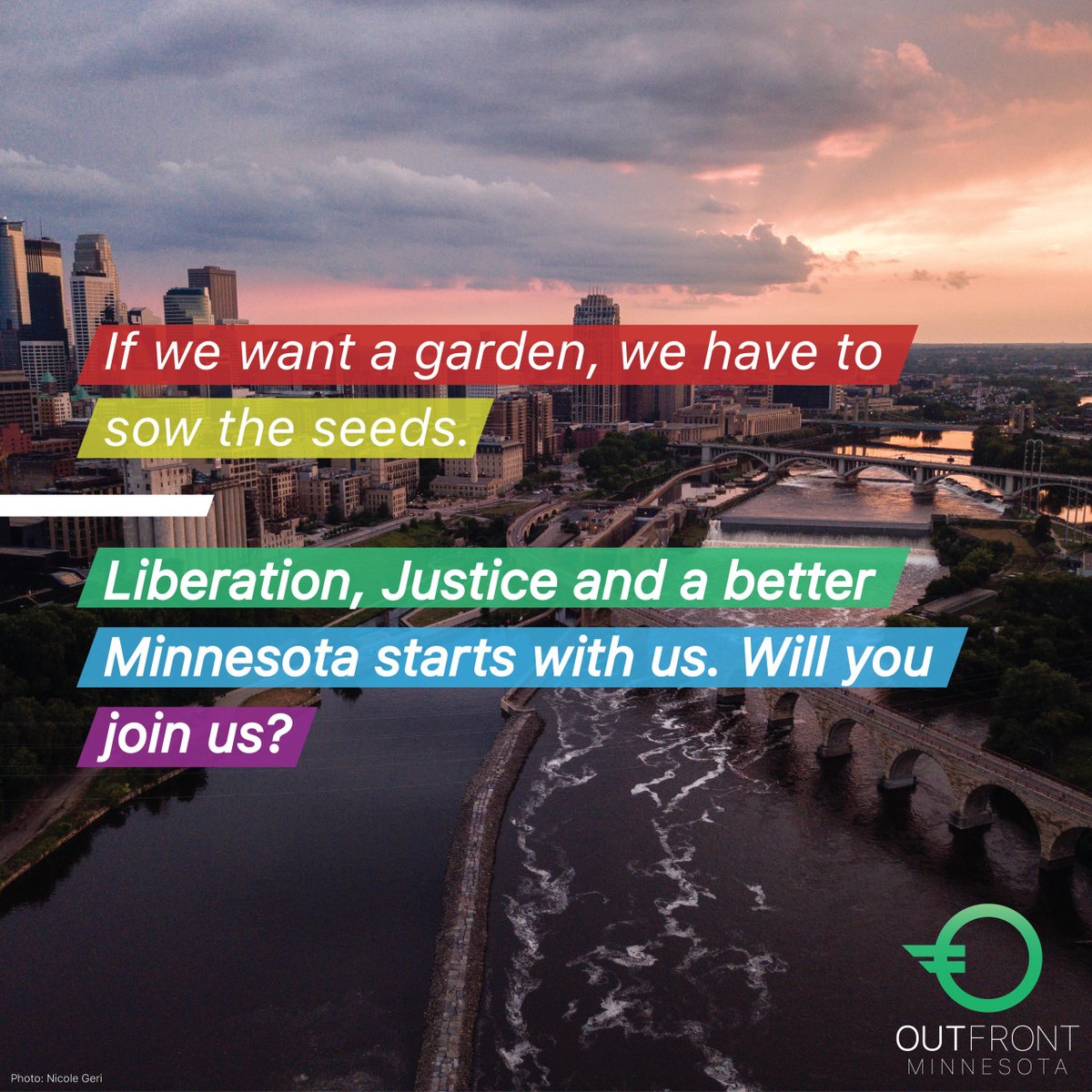 outfrontmn's tweet photo. Creating a better Minnesota for all of us โ Black, Brown, white, straight and LGBTQ+ โ takes work. But we know that it is worth it, because like Paul Wellstone said, "We all do better, when we wall do better." #SeedsOfJustice #MNValues https://t.co/3FfSXo9ivc