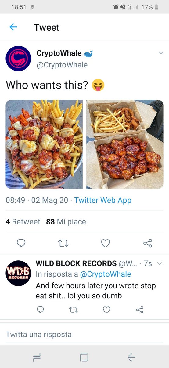 YUGOGMG's tweet photo. @ikeben9 @CryptoWhale Yes and he is the first who eat shit https://t.co/M3ozZLRqFK