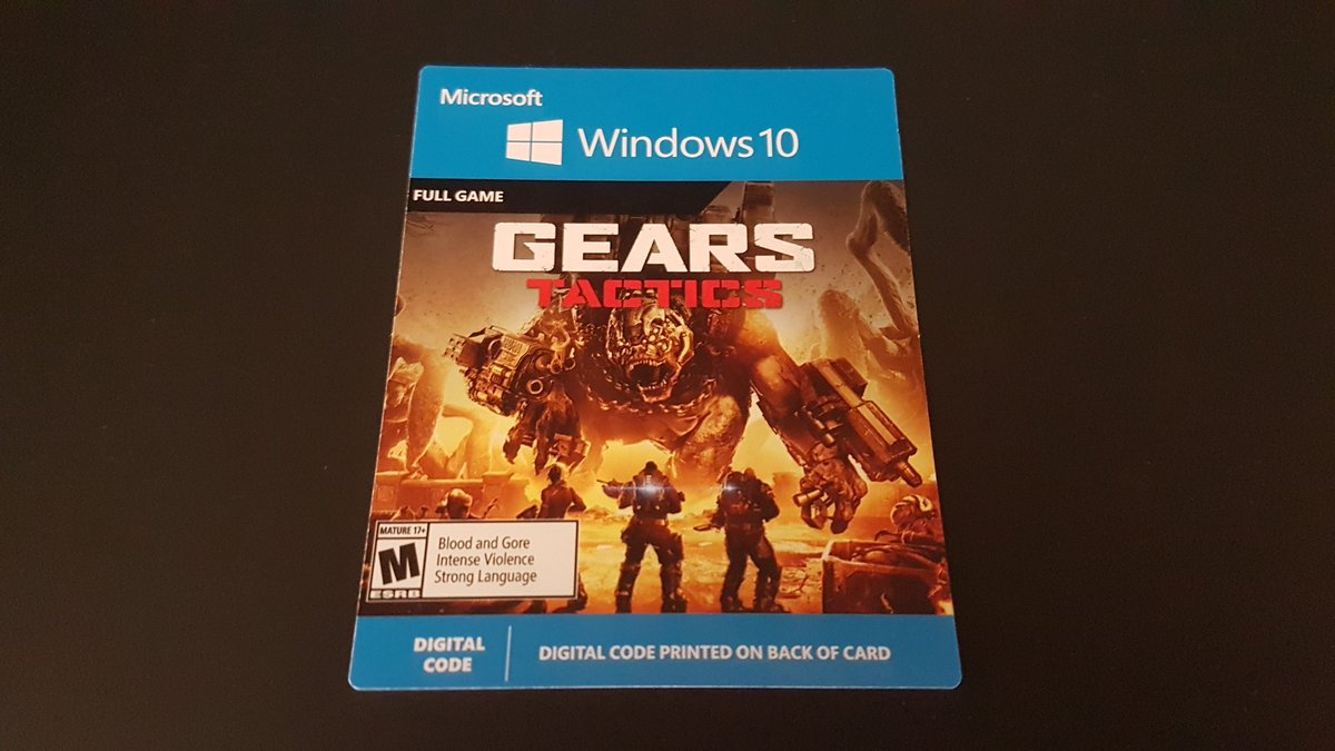 HEADS UP! I'm giving away a code for Gears Tactics on Windows 10 here on Twitter. To enter, all you have to do is RT this tweet and be following my account. I'll be picking a winner on Monday evening (May 4th). Best of luck everyone! #GearsTactics