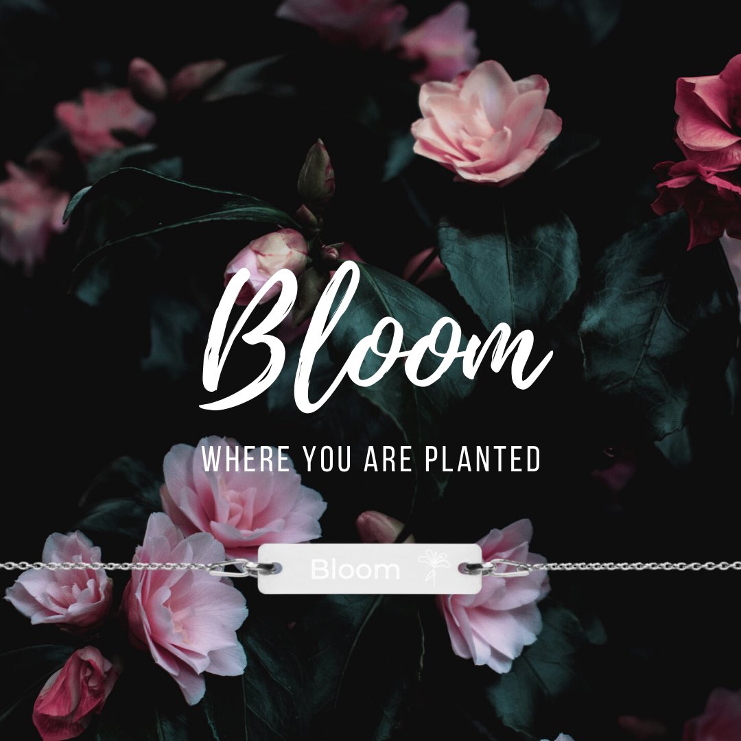 happihourio's tweet photo. We can’t change the soil or the seeds, but we can choose what we do with what we’re given. Bloom where you’re planted with our April Showers bracelet 🌸
https://t.co/Gml0eEPzuF #GetHappi https://t.co/MLtzLHp2LS