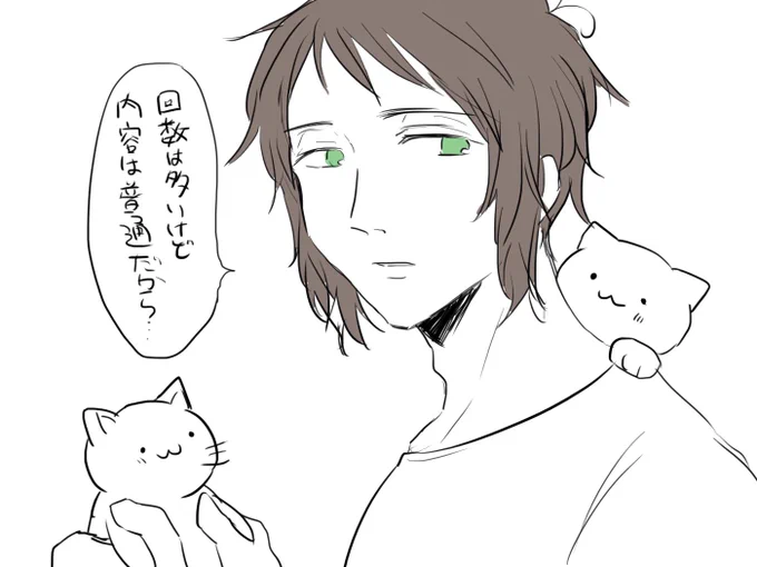 そういえばヘラクレスさんあんま描いたことないなって 