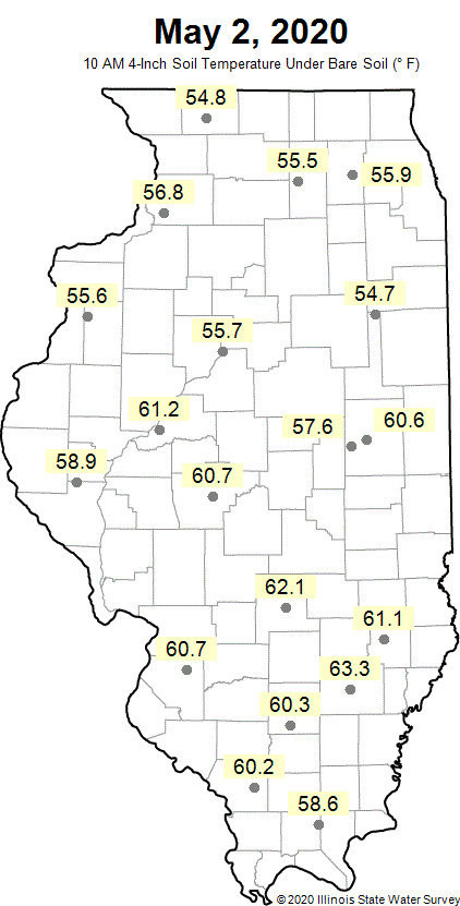 WARM_ISWS's tweet photo. 4bare temps in the 50s and 60s at 10am #ilsoils https://t.co/3TwWycdsm8