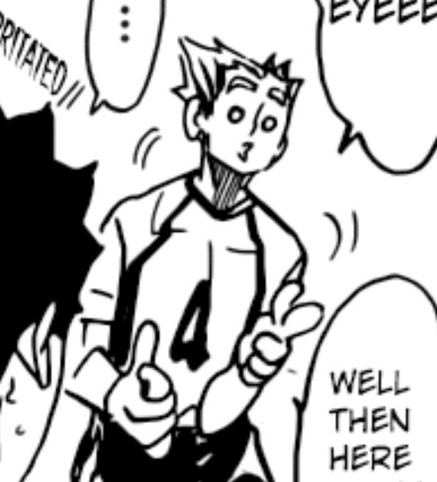 I was so emotional reading this scene for the first time I hadn't even noticed bokuto doing FINGER GUNS!?! a whole bi king wbk