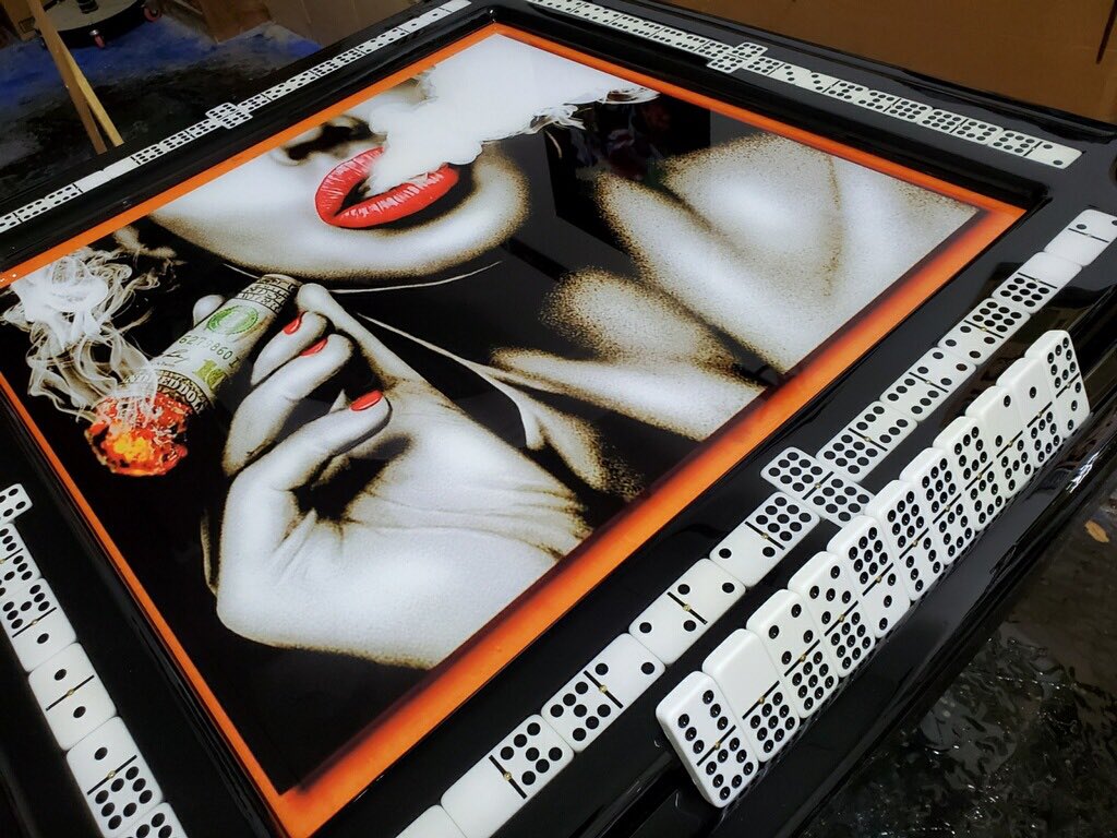 FibersAndResins's tweet photo. Custom design @dominotable by one of our clients. https://t.co/e4elCHrn1U