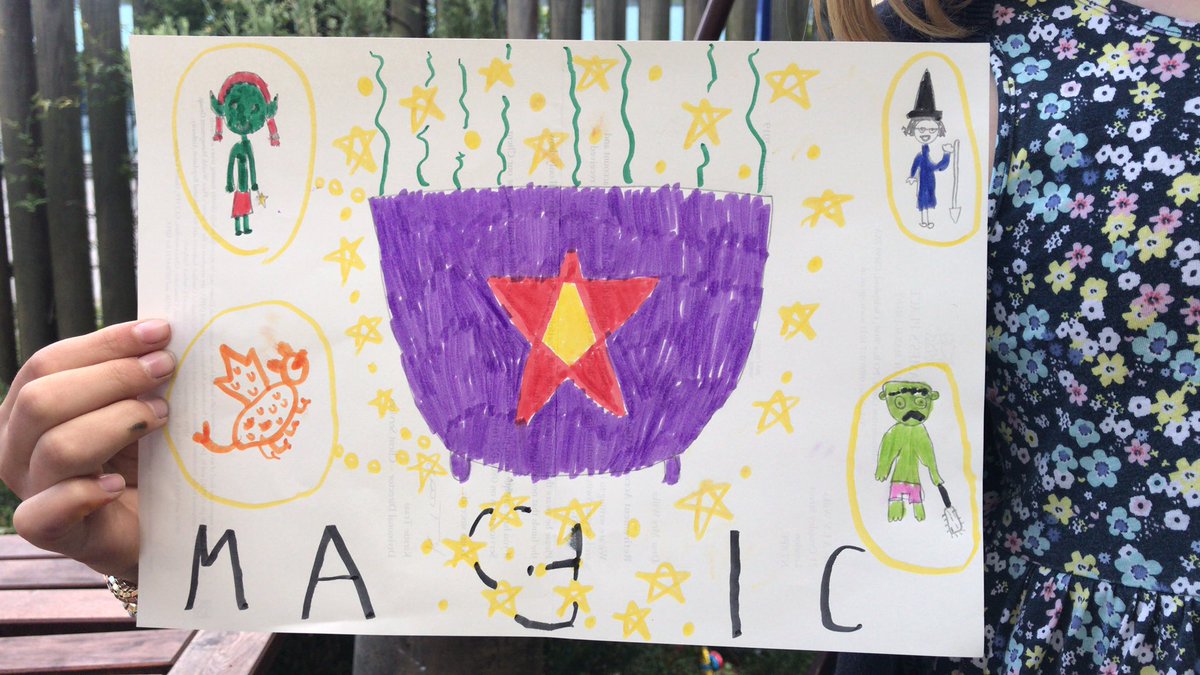 anavwilks's tweet photo. @noelfielding11  #noelsartclub Magic by Nina Age 9 https://t.co/AC8j9PxtkC