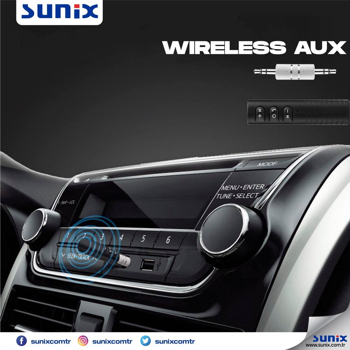 Wireless Aux ile yol boyu eğlence.
#aux #ceptelefonu