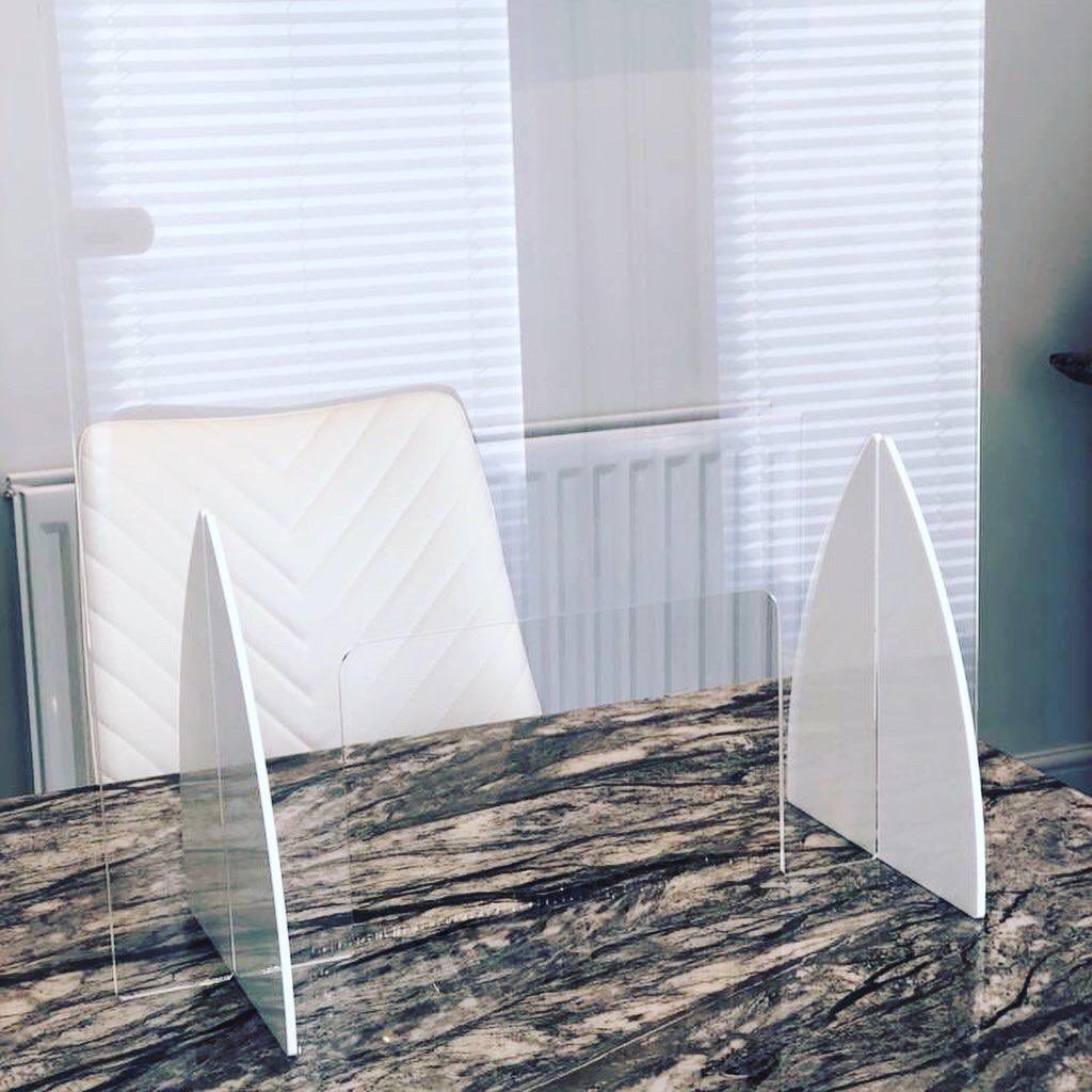 ReedwardNW's tweet photo. Due to customer request and an increase in demand, we are now offering Clear Perspex Nail Screens with different colour options of feet stands. Currently we are offering Grey, Black or White More details can be found on our website and direct screen link https://t.co/rV9xvRAvVI https://t.co/HkjxyFz6b1