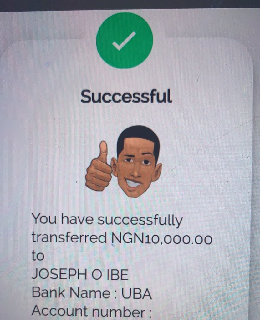 dj_electrum's tweet photo. @UBACares  for some days now i sent 10,000 naira to another uba account and the other party has not seen the money which I believe should have been refunded to me back. Can someone do something about it https://t.co/oowM5UOyZc