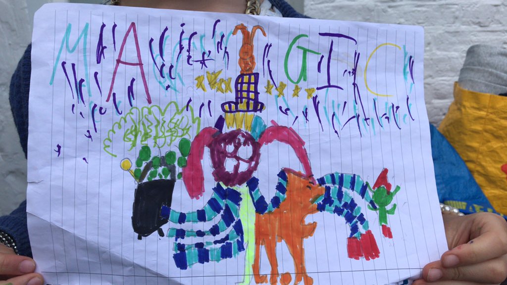 anavwilks's tweet photo. @noelfielding11 #noelsartclub Lara’s magical monster (age 8) https://t.co/0MOJ7S21XL